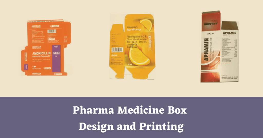 Pharma Medicine Box Design and Printing Pharma Medicine Box Design and Printing